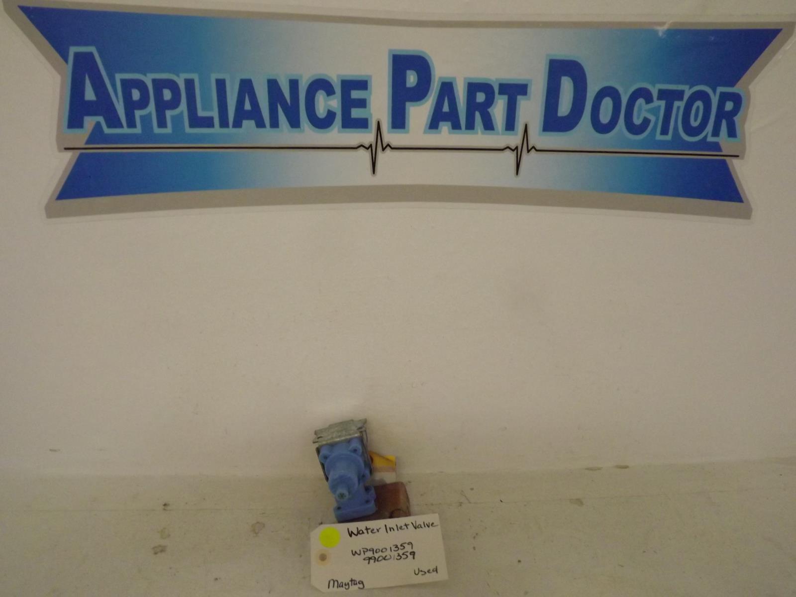 Maytag Dishwasher WP99001359 99001359 Water Inlet Valve Used Maytag Dishwasher WP99001359 99001359 Water Inlet Valve Used